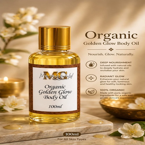 Organic Golden Glow Body Oil